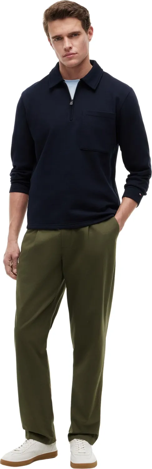 Tommy Hilfiger Essential Terry MW0MW43213 felpa uomo beige