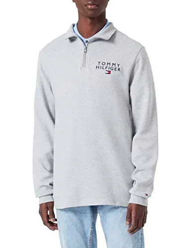 Tommy Hilfiger Mezza Zip Felpa Uomo M con cerniera