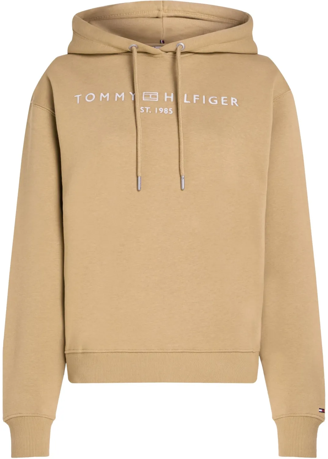 Tommy Hilfiger Logo Regular Fit felpa donna