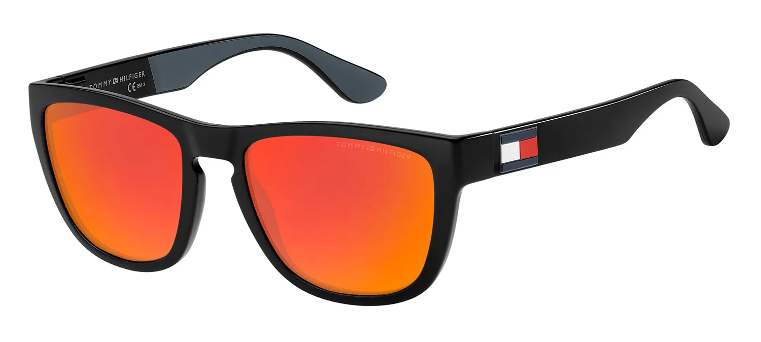 Tommy Hilfiger TH 1557/S occhiali sole uomo black grey