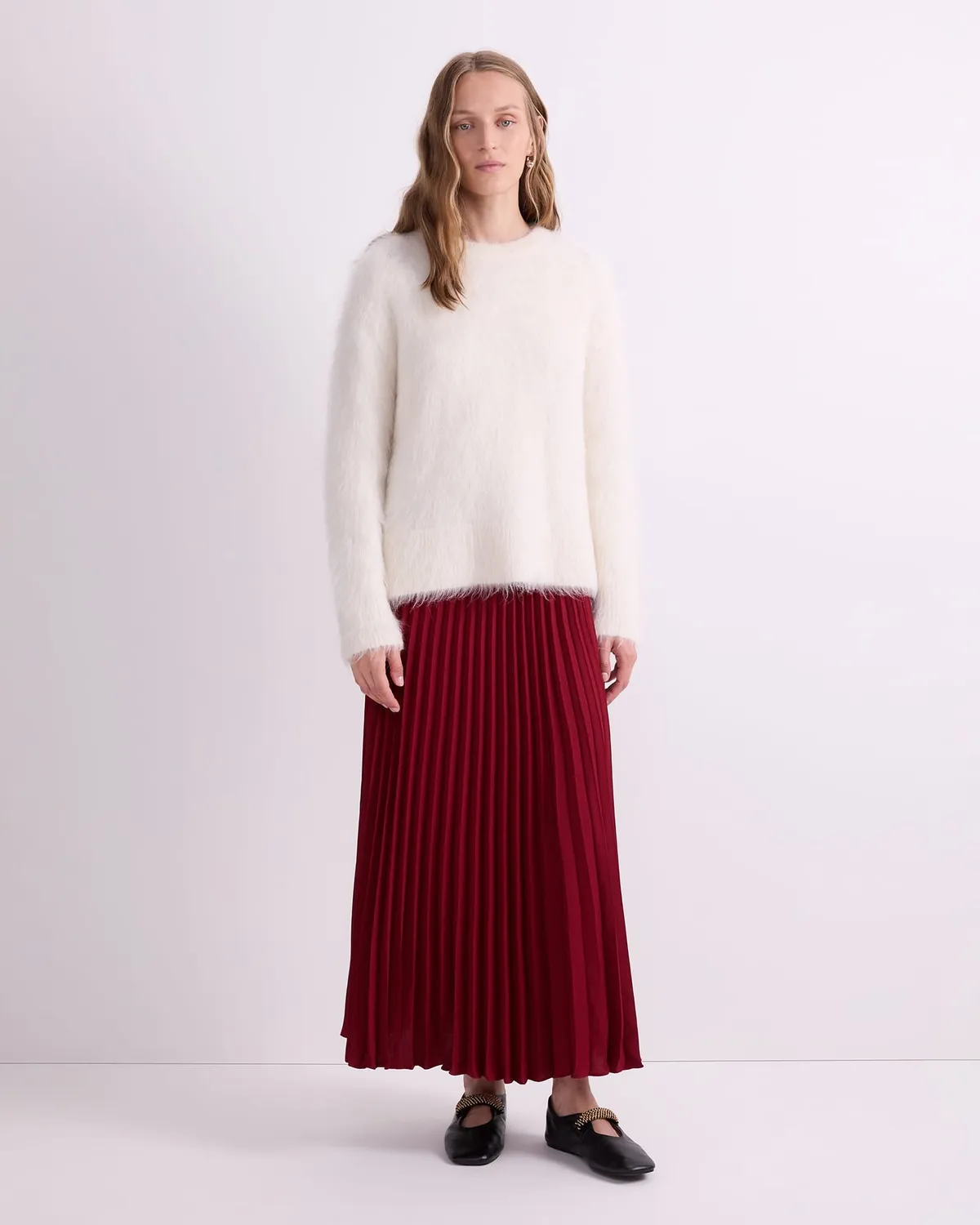 Sportscraft Alpaca Blend maglione donna girocollo