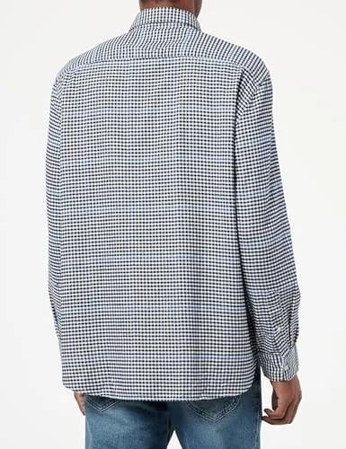 Tommy Hilfiger Brushed Gingham camicia maniche lunghe M