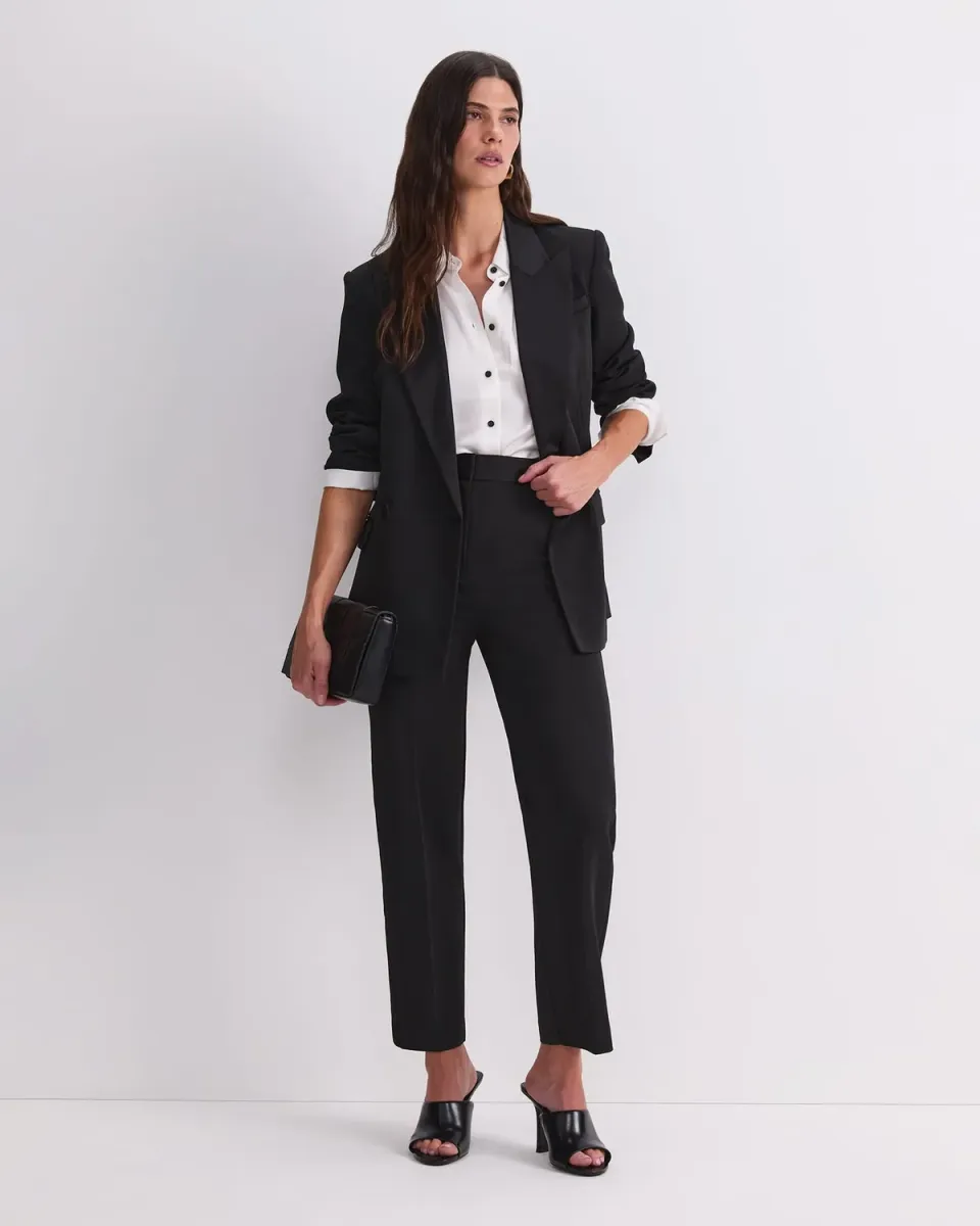 Sportscraft Angie Slim pantaloni donna vita alta crepe