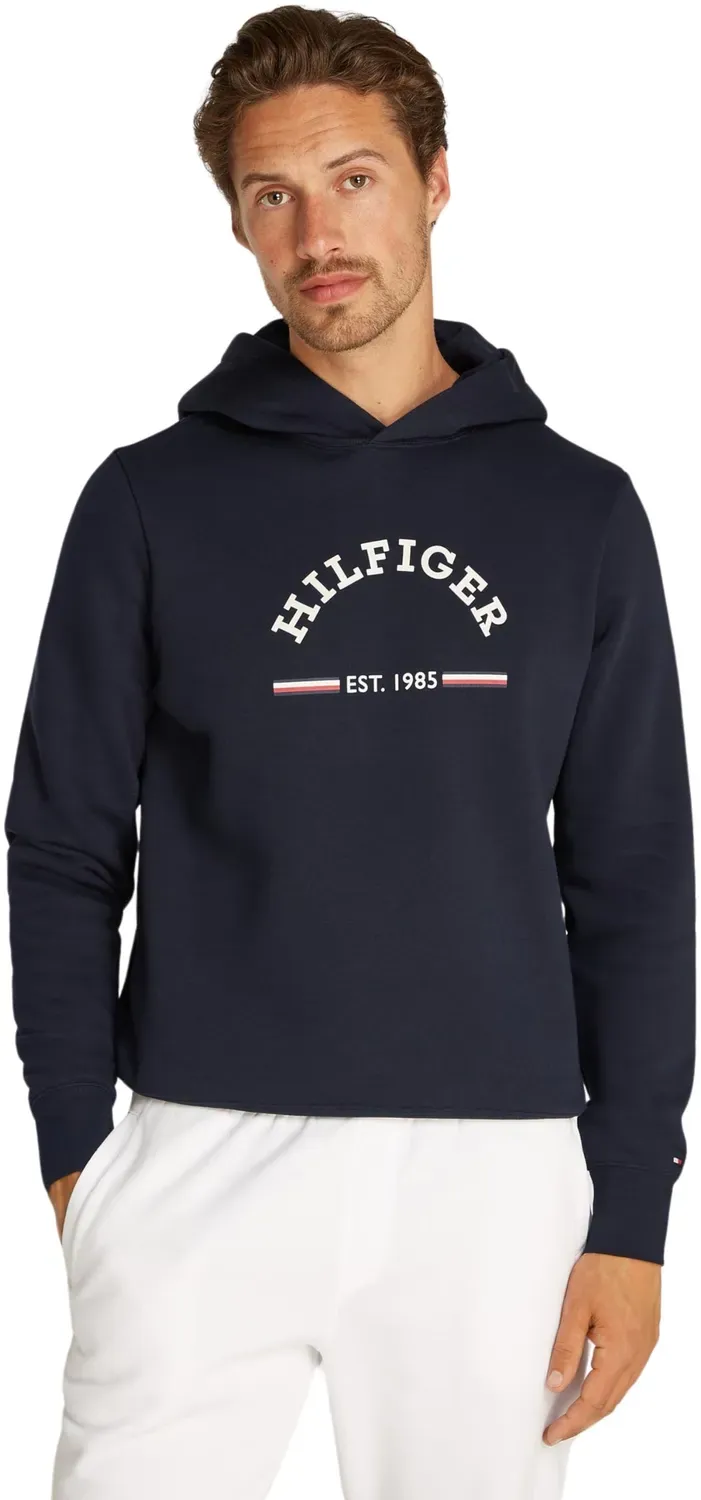 Tommy Hilfiger felpa con cappuccio blu L
