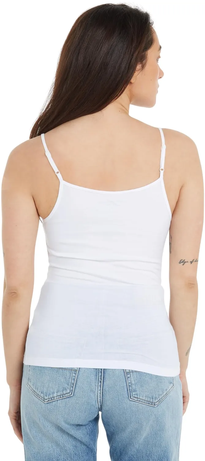 Tommy Hilfiger Top donna elasticizzato bianco 2 pezzi