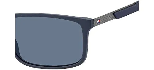 Tommy Hilfiger Occhiali da Sole Uomo blu Mtbl Blue sportivi