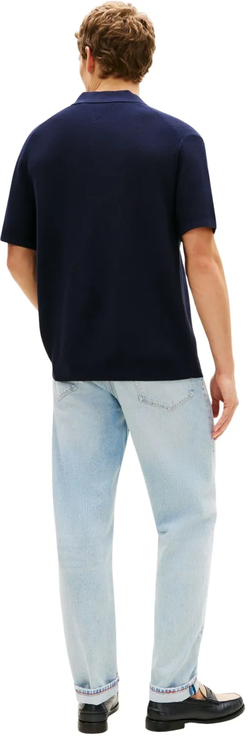 Tommy Hilfiger Cool Touch MW0MW42795 polo uomo nera
