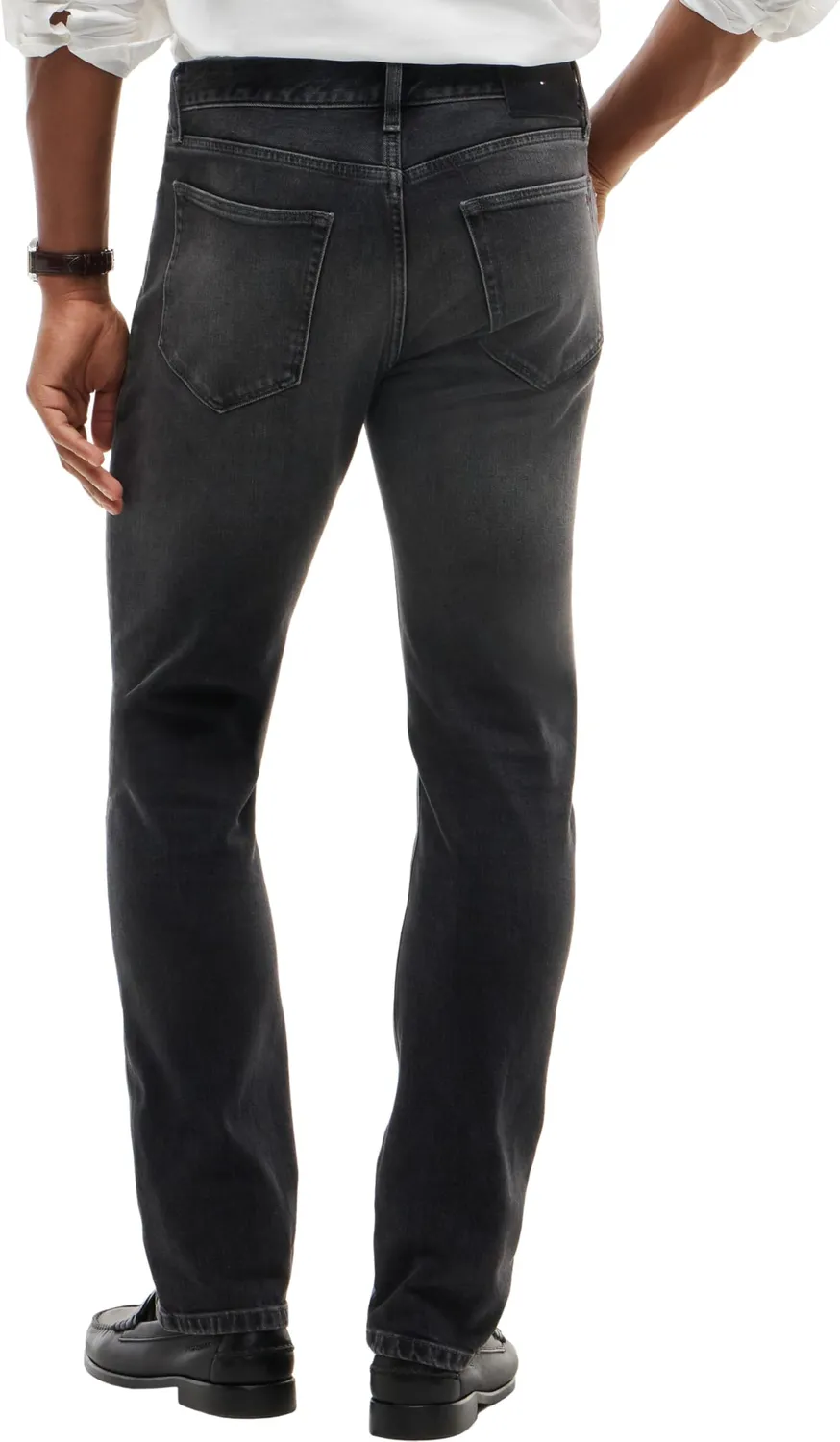 Tommy Hilfiger Denton Slim Straight jeans grigi 30W/30L