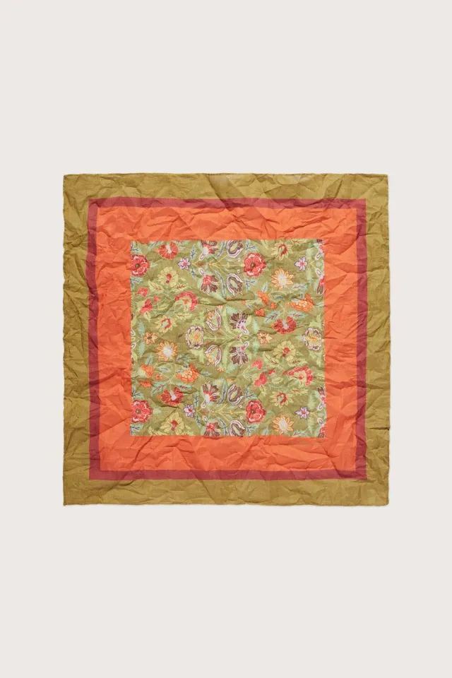 Massimo Alba Hanky1 fazzoletto voile cotone guacamole