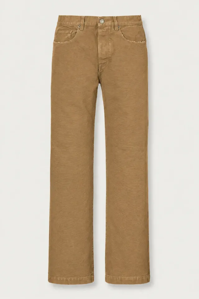 Massimo Alba Oceano pantaloni canvas cotone rusk