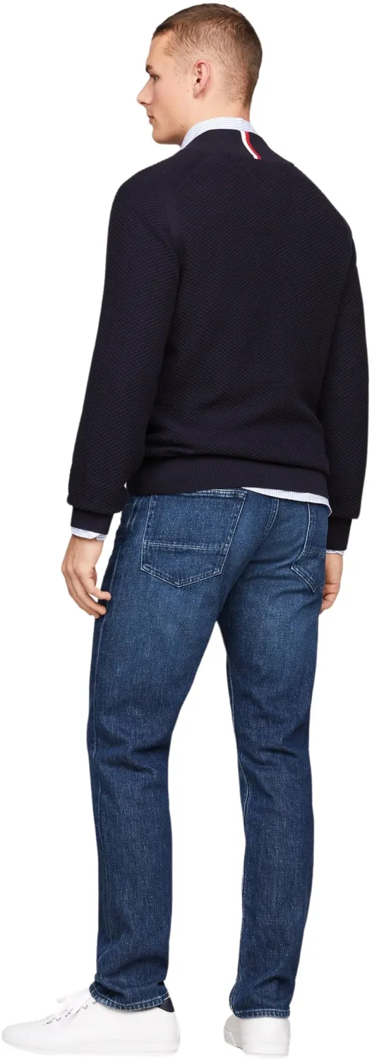 Tommy Hilfiger Cardigan Maglia Zip Uomo con Cerniera