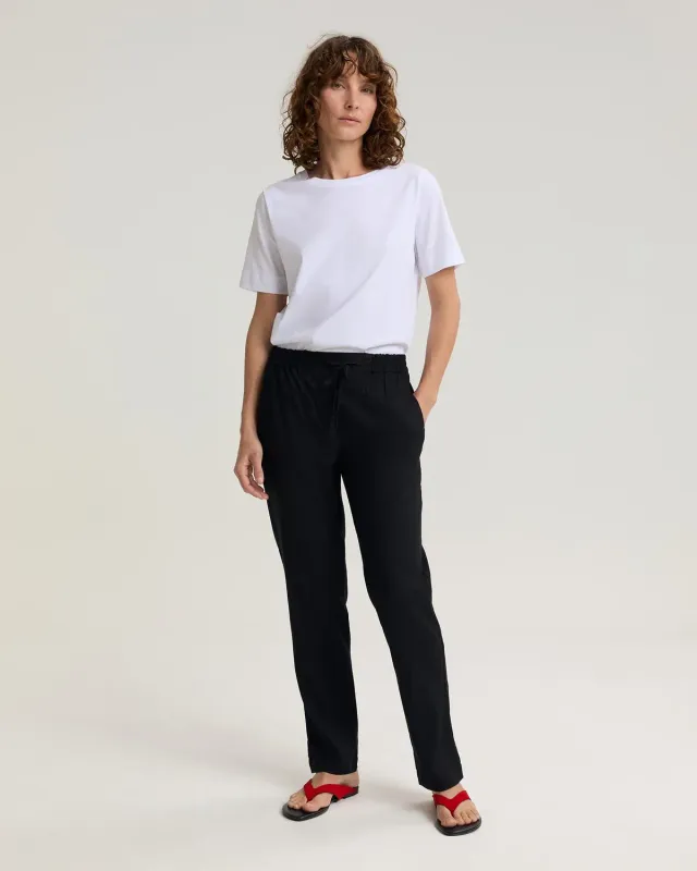 Sportscraft Rosa Linen pantaloni donna lino elasticizzato