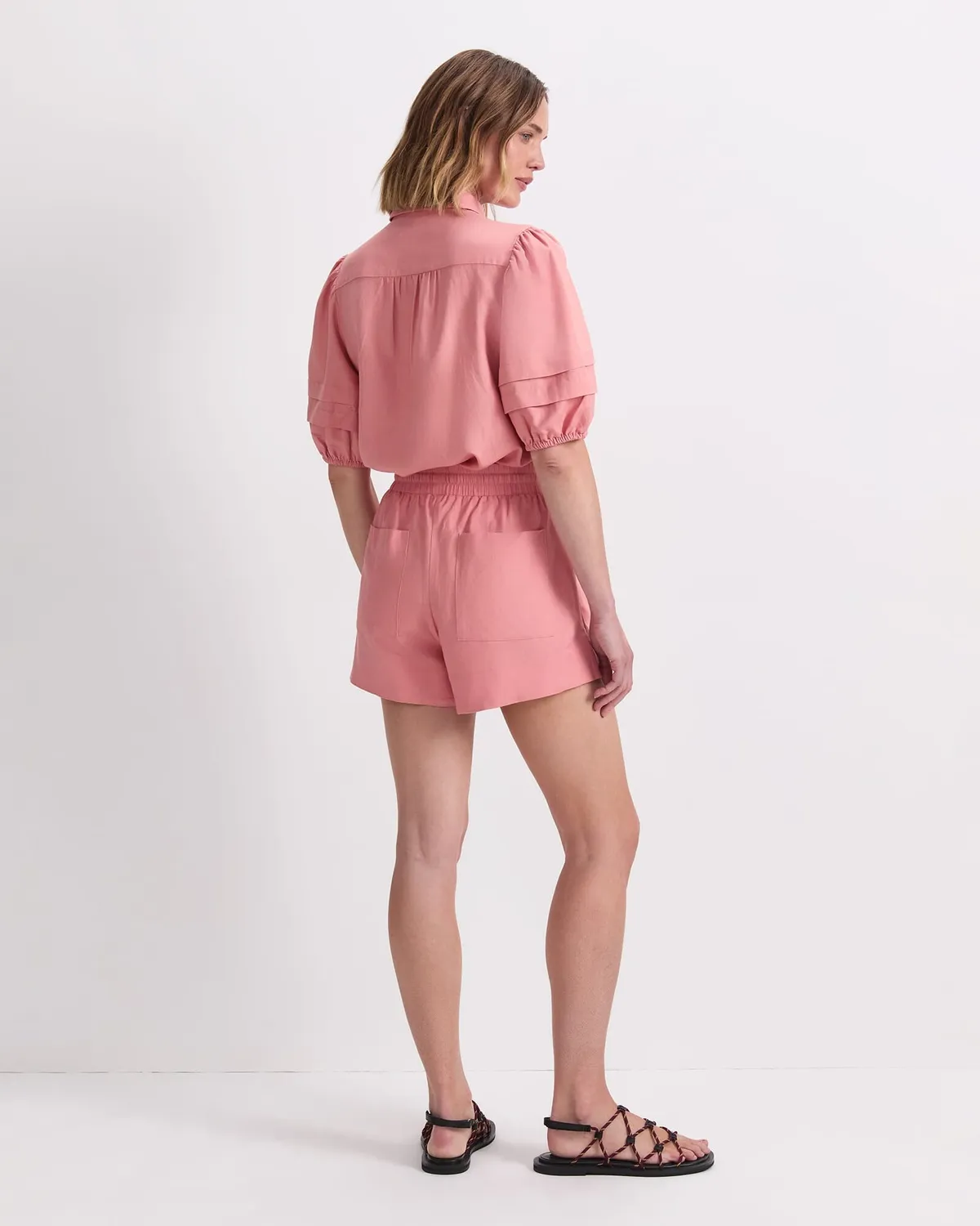 Sportscraft Lola shorts cotone lino donna