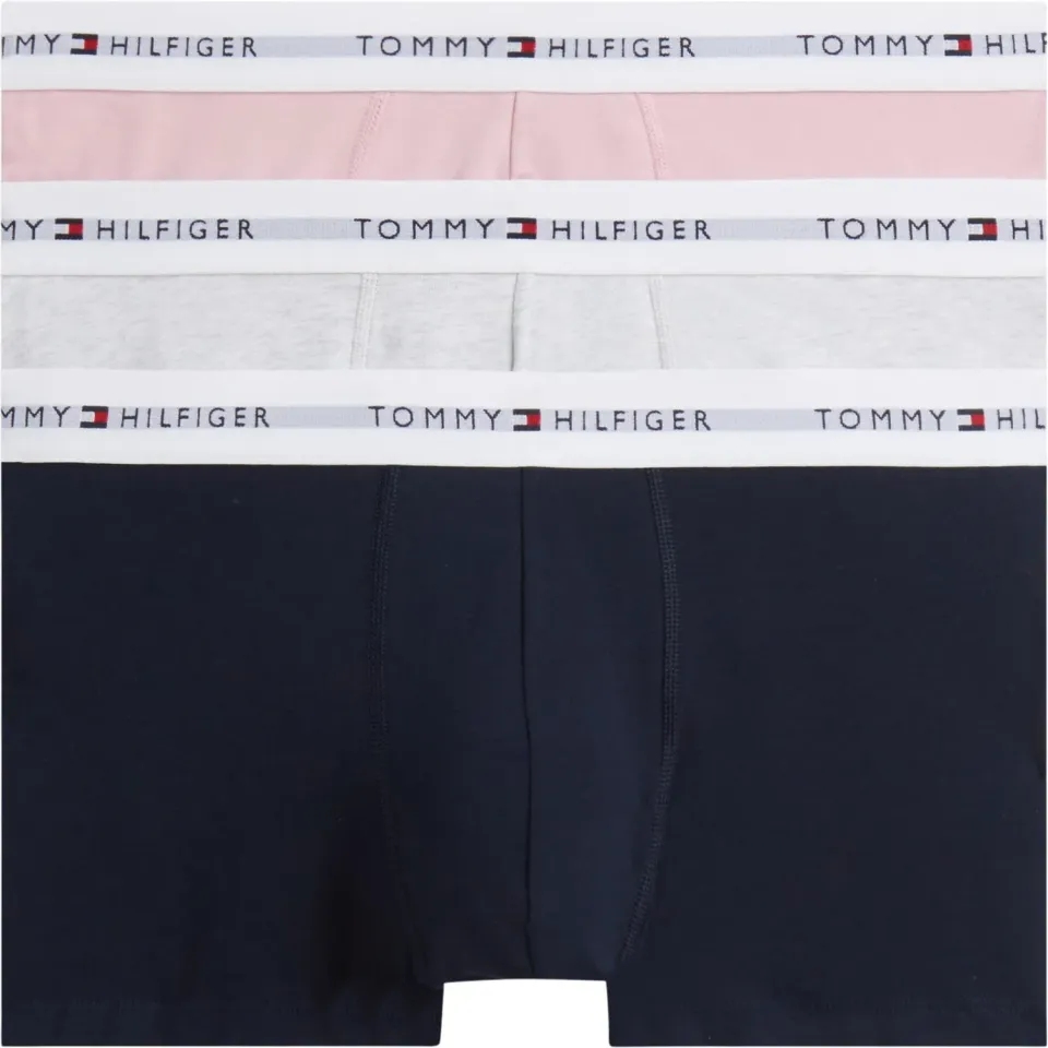 Tommy Hilfiger 3p Trunk UM0UM03889 Slip Uomo Cotone 3 Pezzi