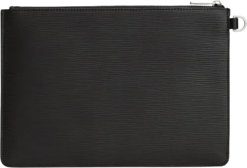 Tommy Hilfiger Saffiano AM0AM14823 pouch uomo nera