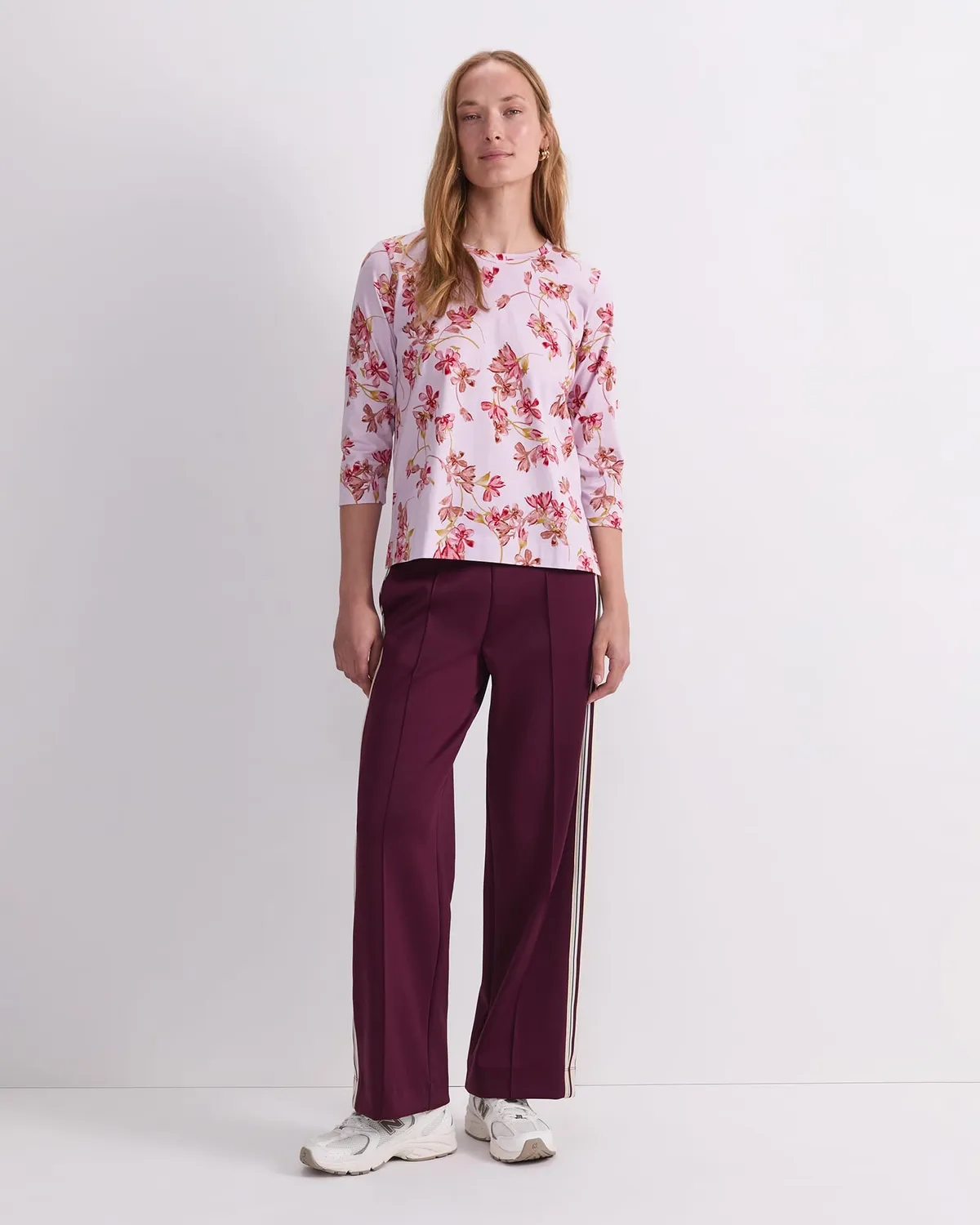Sportscraft Floral Mercerised Tee maglietta donna