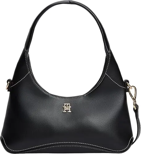 Tommy Hilfiger Everyday AW0AW19185 Hobo Donna Nera Mini