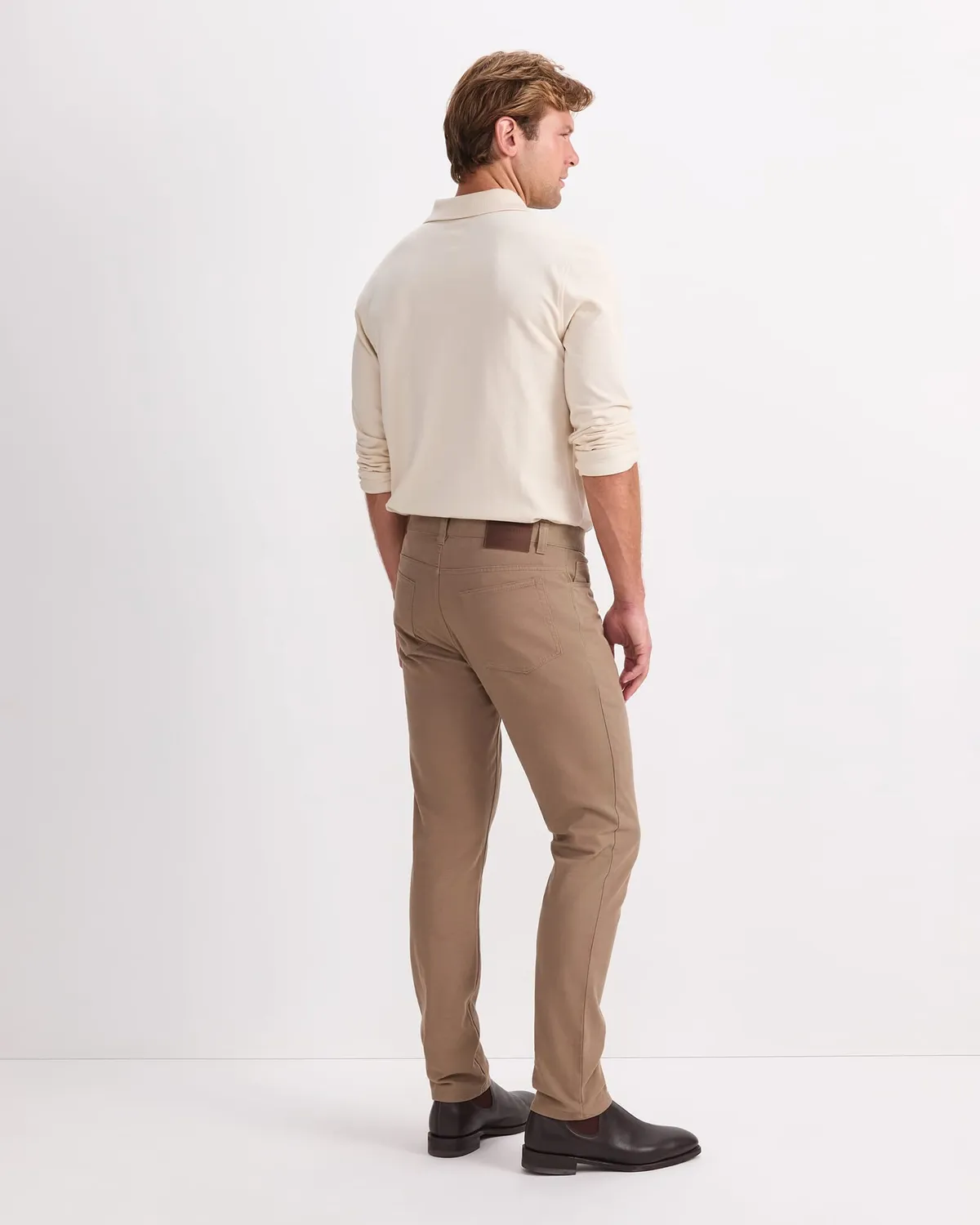 Sportscraft Tapered Bedford jeans uomo stretch