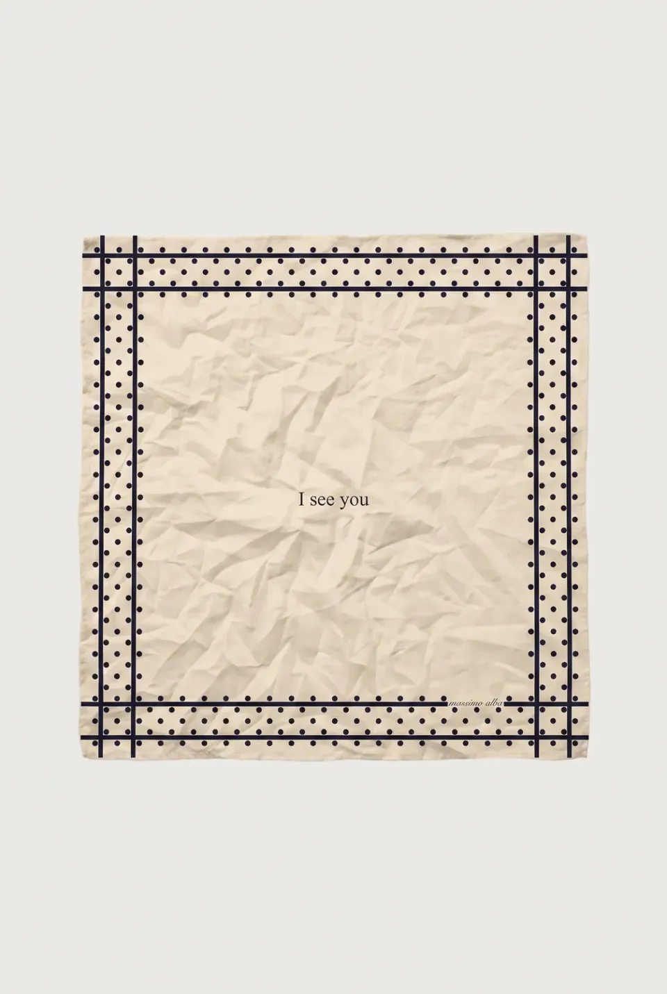 Massimo Alba Hanky1 fazzoletto fossil voile cotone