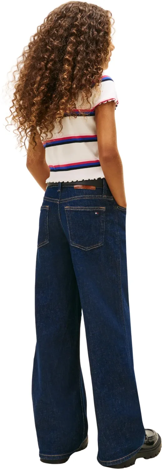 Tommy Hilfiger Top Bambina Bianca 10 Anni Cotone