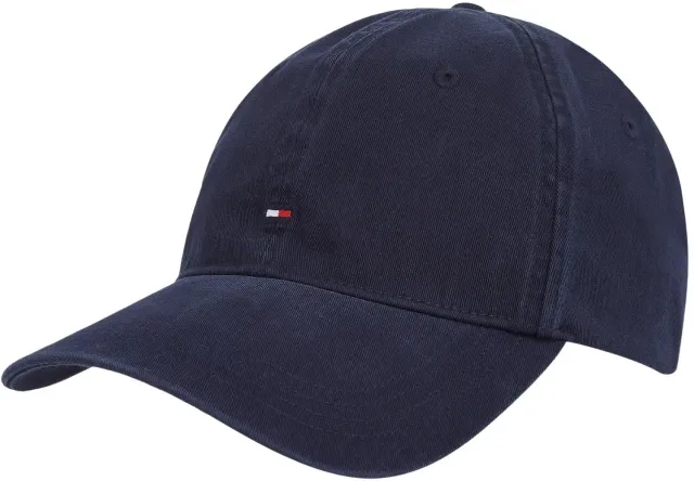 Tommy Hilfiger Essential Flag cappellino donna cotone rosa