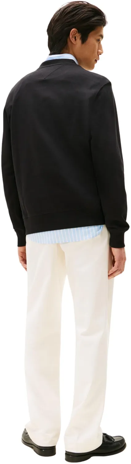 Tommy Hilfiger Stacked Regular Fit felpa uomo XXL nera