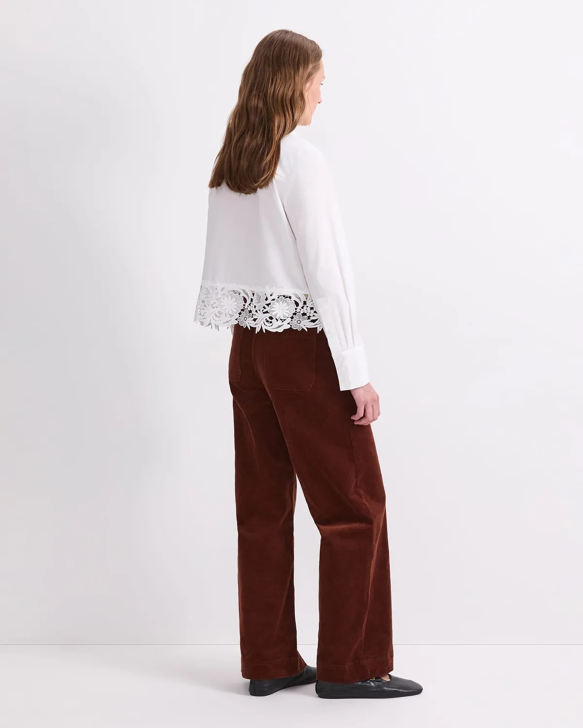 Sportscraft Gracie camicia donna pizzo manica lunga