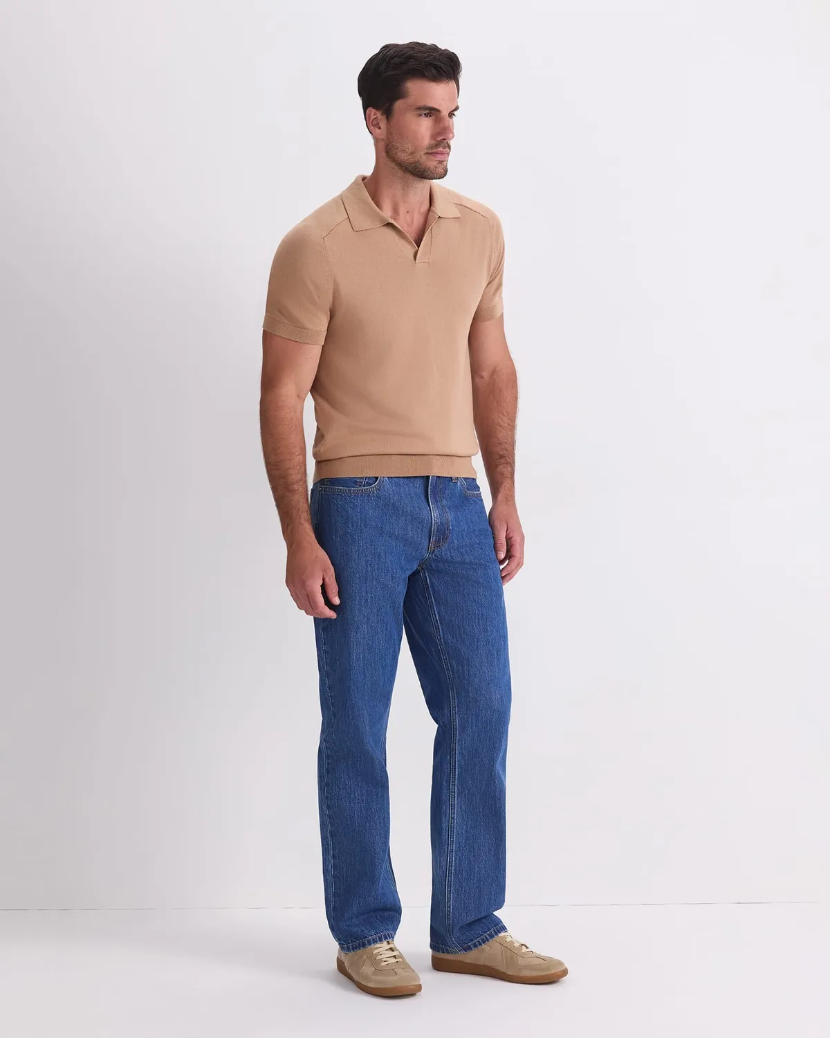 Sportscraft Brookes polo uomo manica corta seta