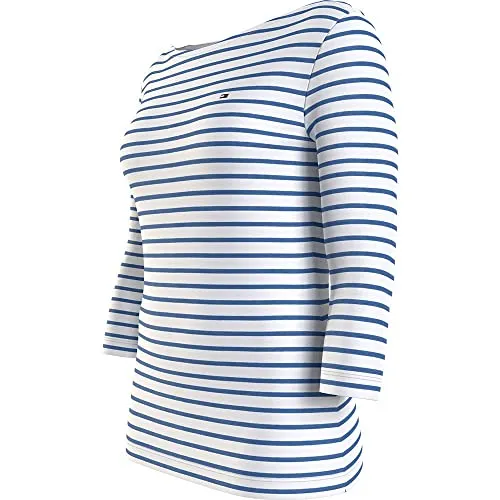 Tommy Hilfiger Basic t-shirt maniche lunghe donna cotone