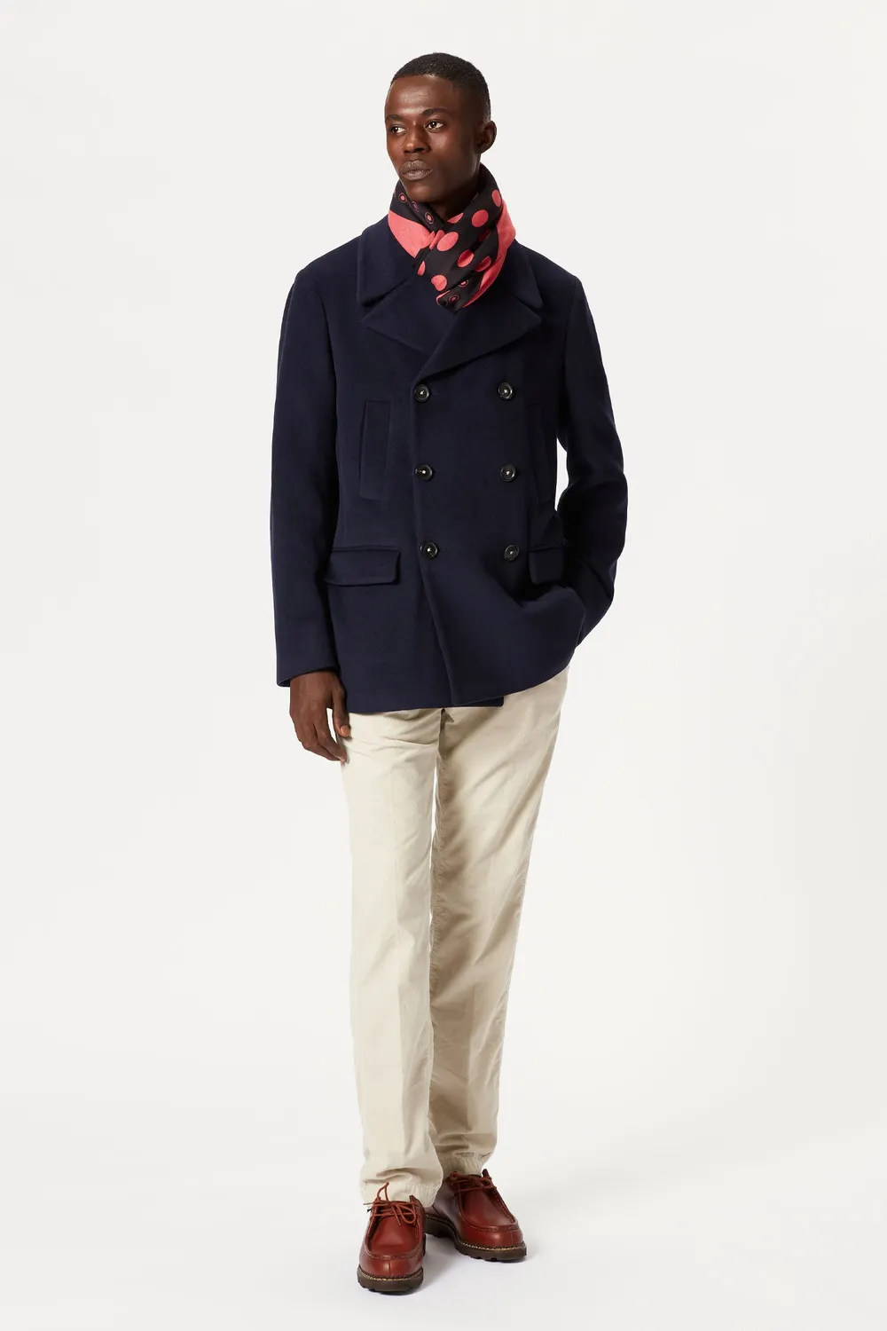 Massimo Alba Stole stola cashmere blush geometrica