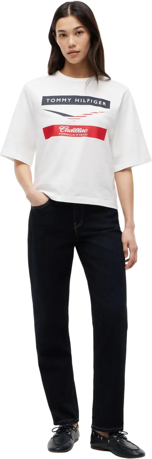 Tommy Hilfiger TH X Cadillac F1 t-shirt donna XXL Chevron