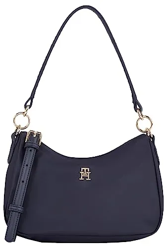 Tommy Hilfiger Poppy borsa hobo donna piccola nera