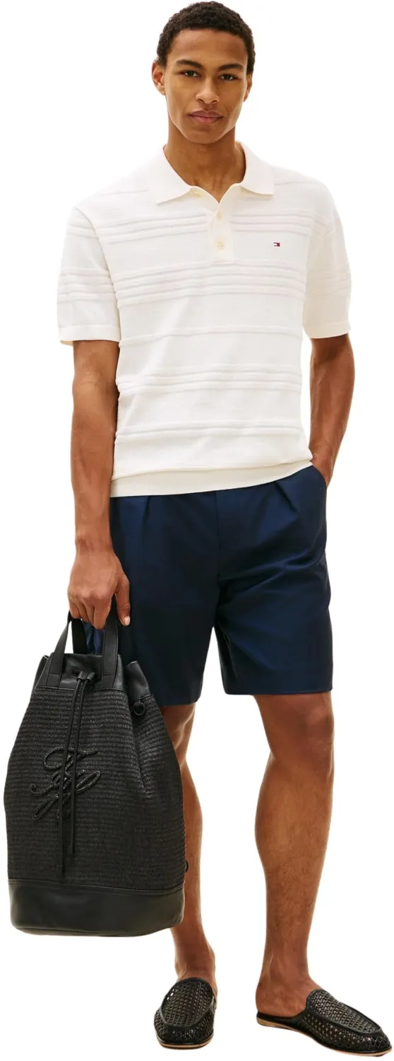 Tommy Hilfiger TH Raffia Sling AM0AM14084 borsa secchiello nero