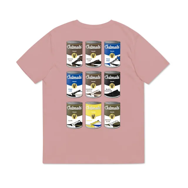 Solemate Cactus Soup t-shirt rosa polvere cotone