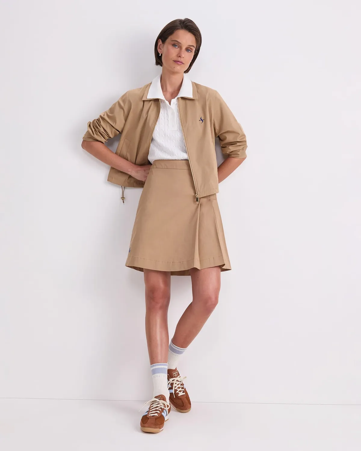 Sportscraft Evie gonna mini donna con pieghe