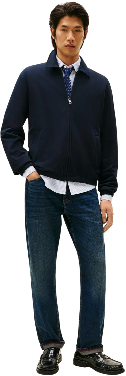 Tommy Hilfiger Essential Terry Ivy MW0MW41767 felpa zip uomo M