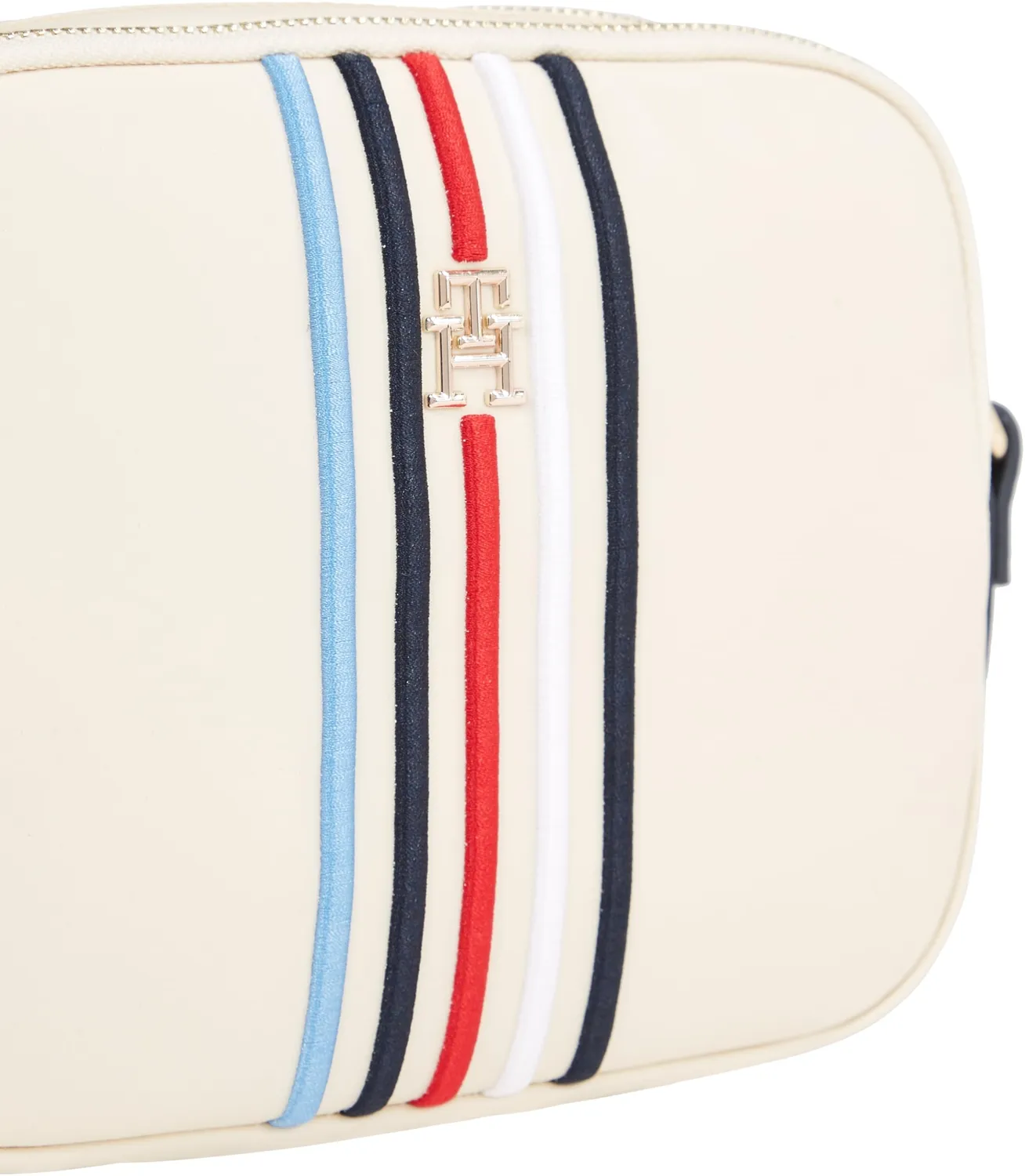 Tommy Hilfiger Poppy Crossover Piccola borsa tracolla bianca Calico