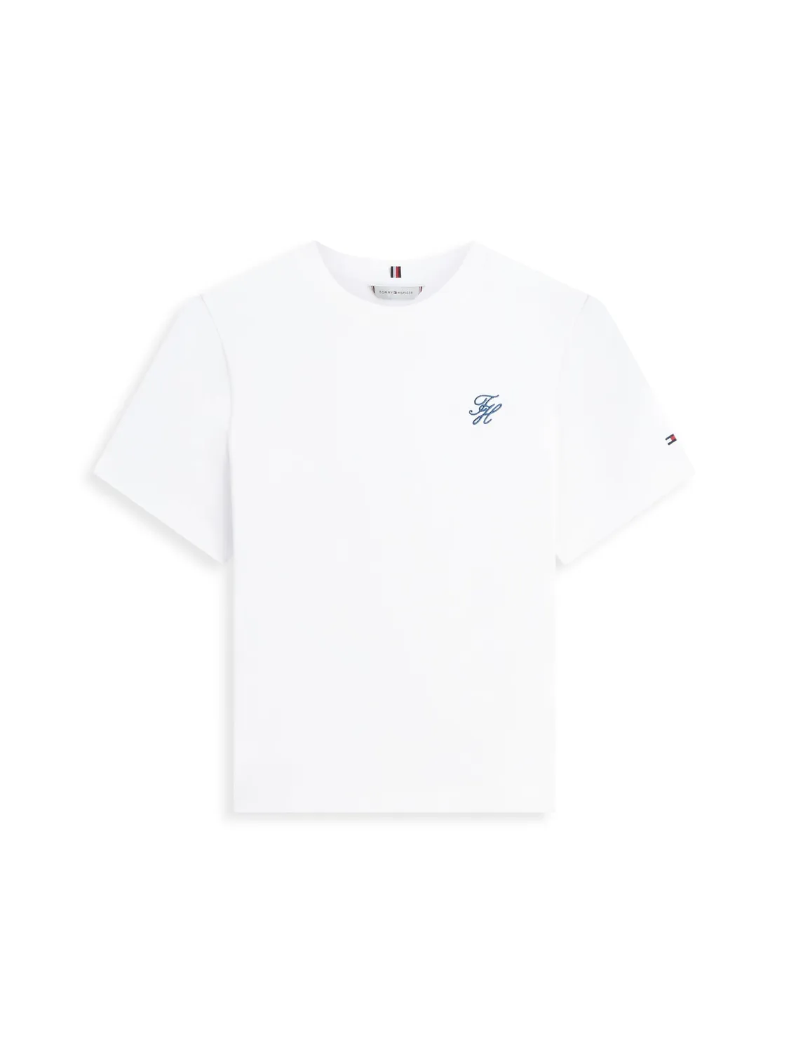 Tommy Hilfiger TH Script WW0WW47809 Maglietta Donna M