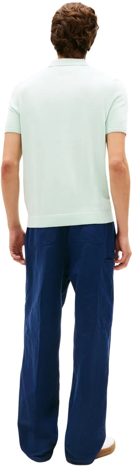 Tommy Hilfiger Essential Polo Uomo Cotone Desert Sky