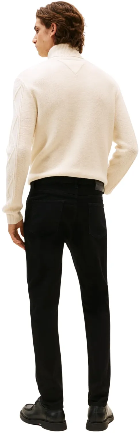 Tommy Hilfiger Bleecker Burn Black jeans slim 32W/32L nero