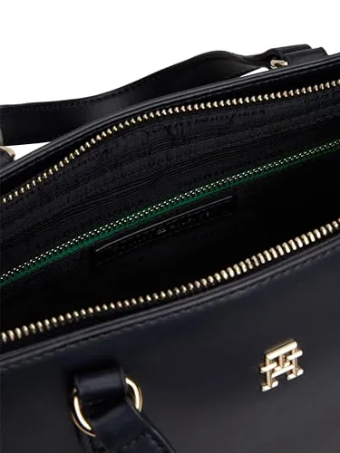 Tommy Hilfiger Fresh Satchel borsa tracolla donna blu con zip
