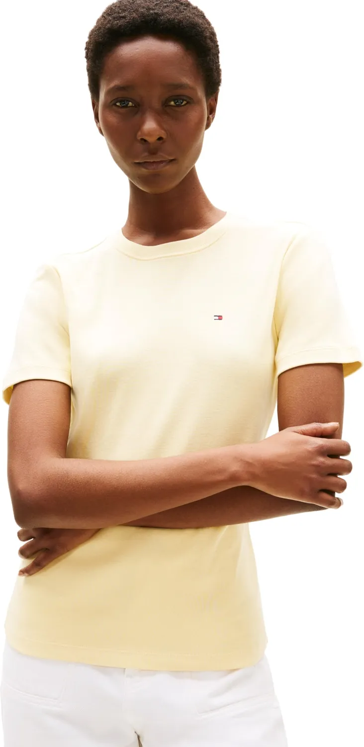 Tommy Hilfiger Slim Cody maglietta righe azzurra XXS