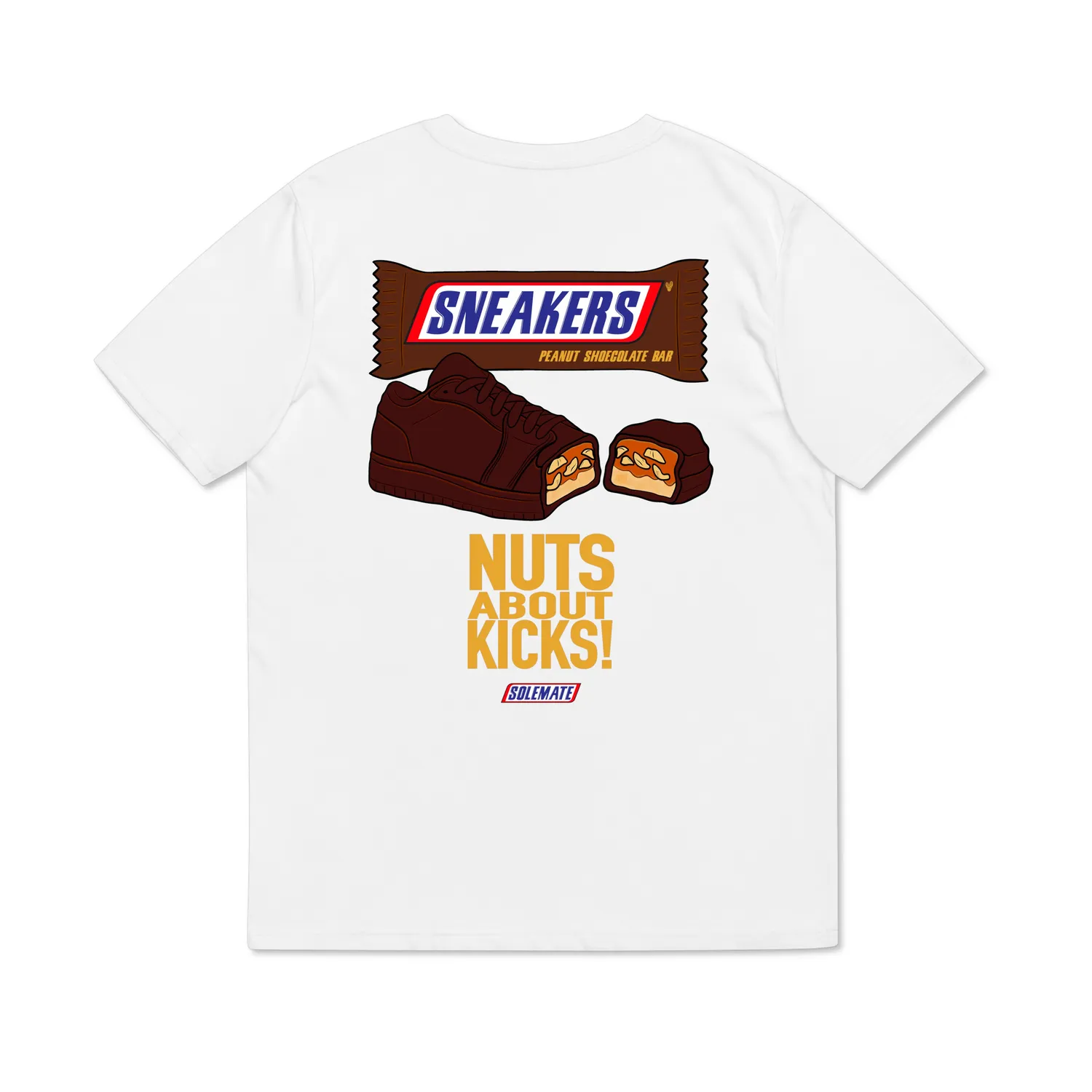 Solemate Nuts t-shirt cotone bio unisex