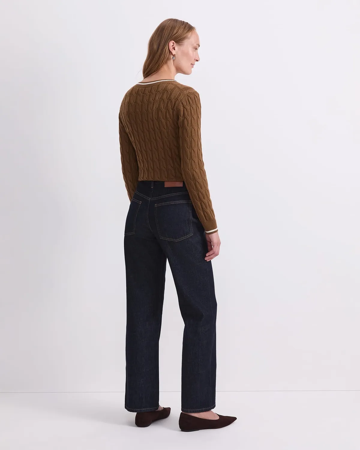 Sportscraft Simmi jeans dritti vita alta indaco
