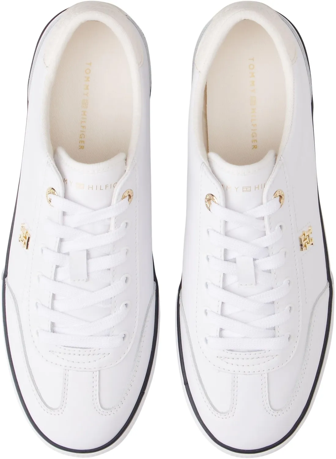 Tommy Hilfiger TH Chic sneakers basse donna 39 bianche