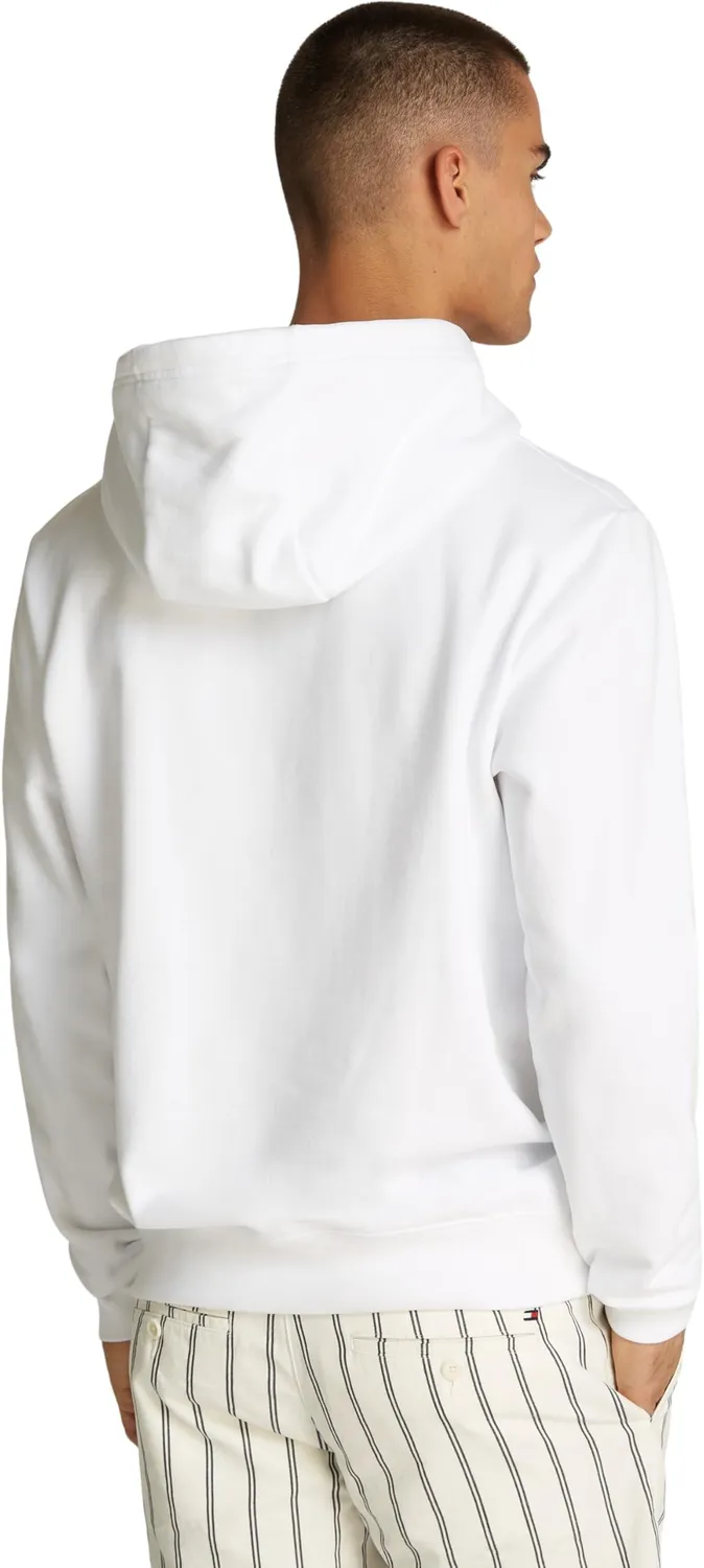 Tommy Hilfiger Central Chest Stripe felpa uomo nera