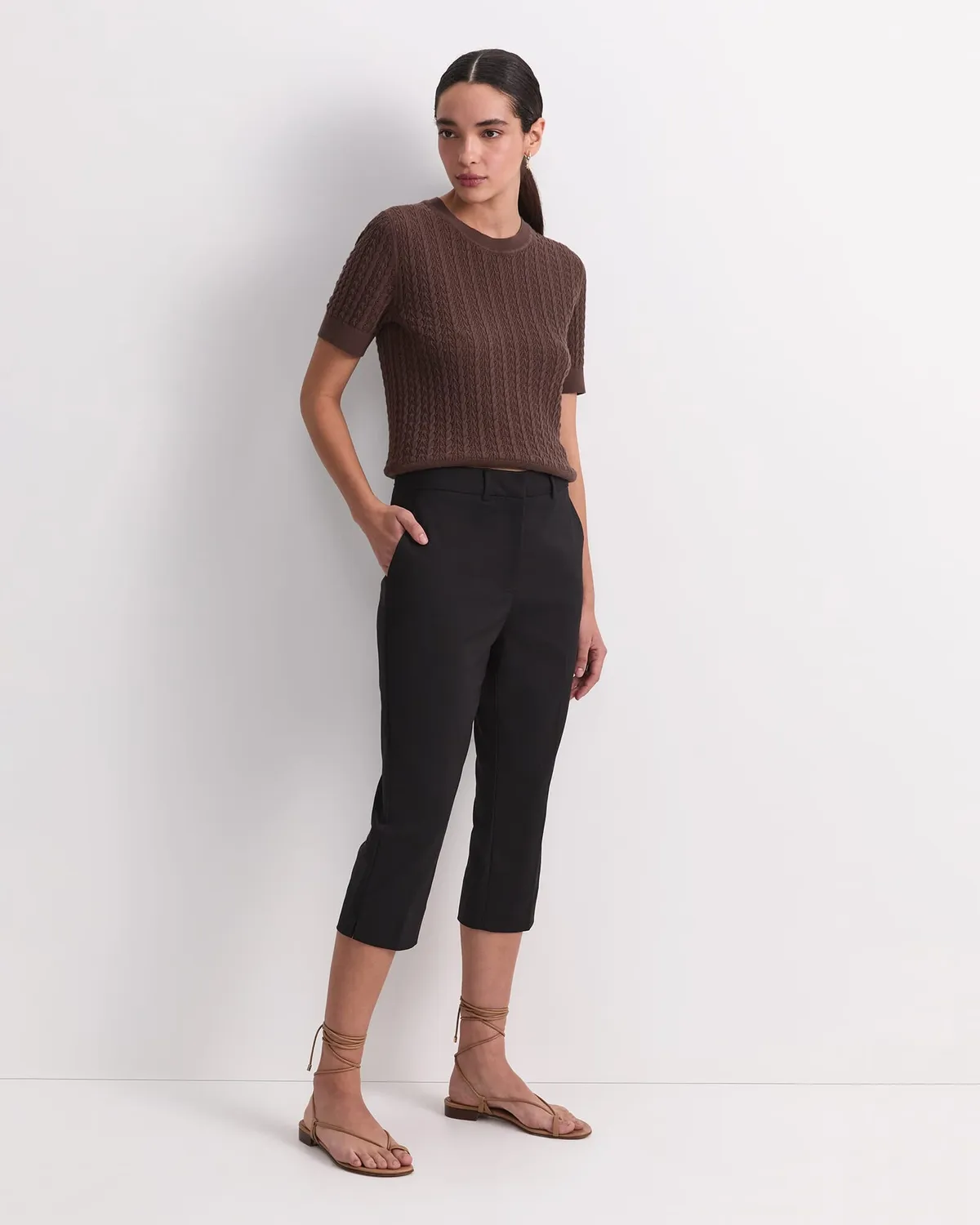 Sportscraft Yvette Pedal Pusher pantalone capri leggero