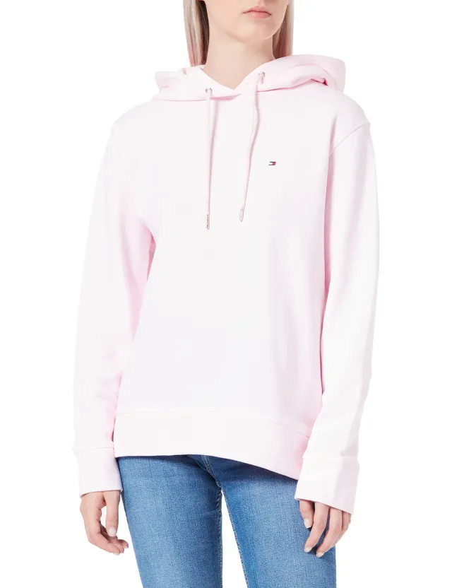 Tommy Hilfiger felpa donna con cappuccio logo