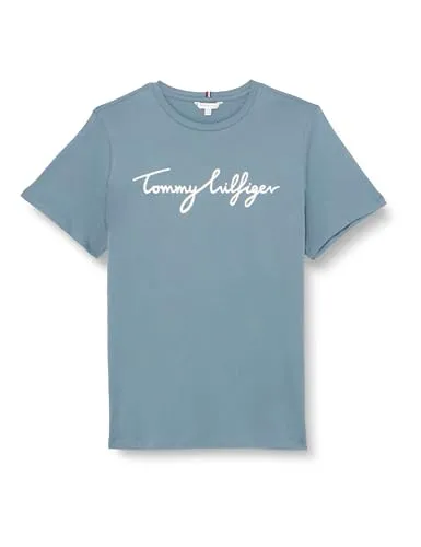 Tommy Hilfiger t-shirt donna blu Blue Coal taglia 46
