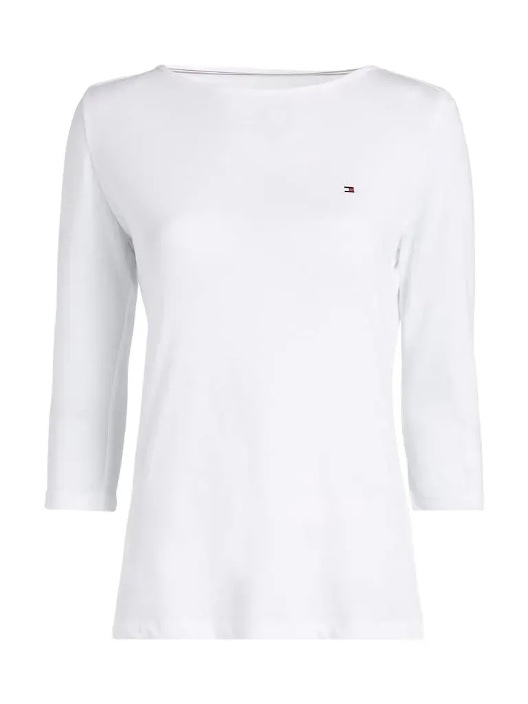 Tommy Hilfiger Heritage t-shirt donna bianco optic white